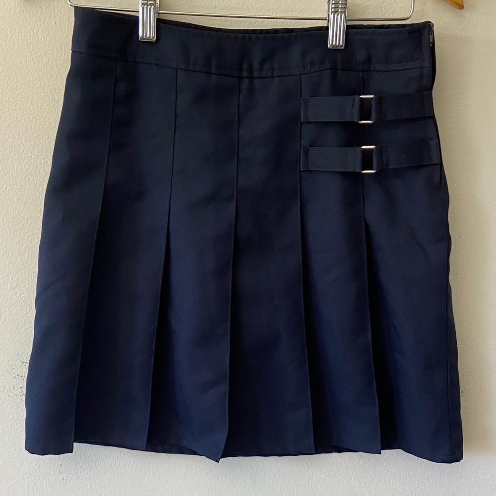French Toast Dark Blue Uniform Skirt